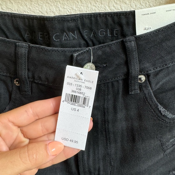 AMERICAN EAGLE TOM GIRL SHORTS (SIZE 4) NWT - Picture 3 of 4